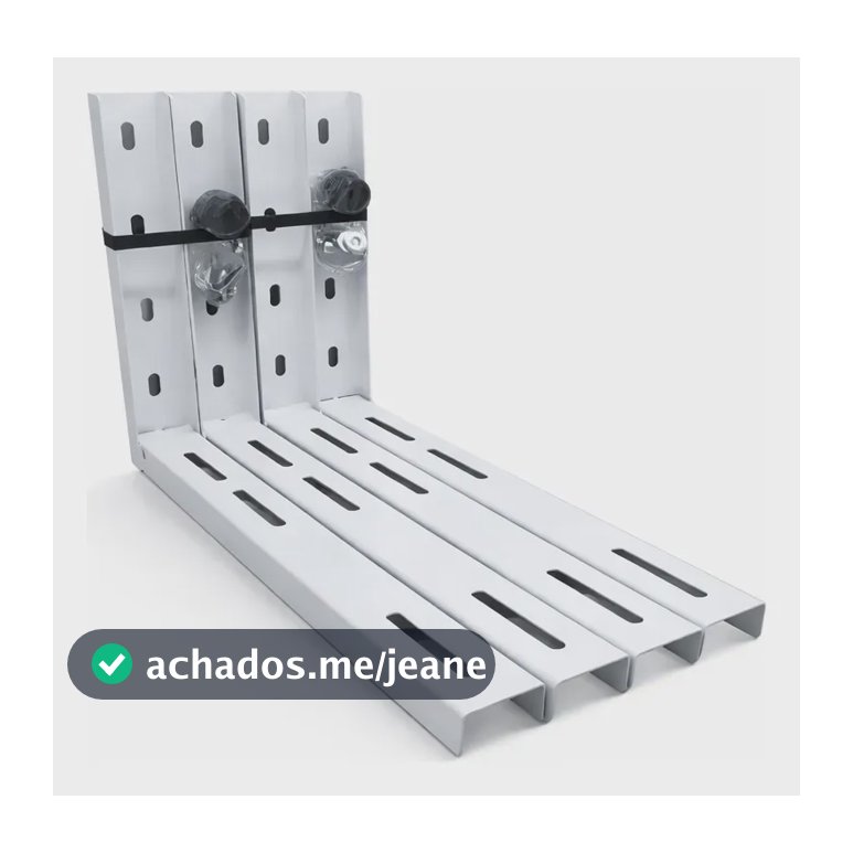 04 Suportes Ar Condicionado 450mm Condensadora Barril Retang