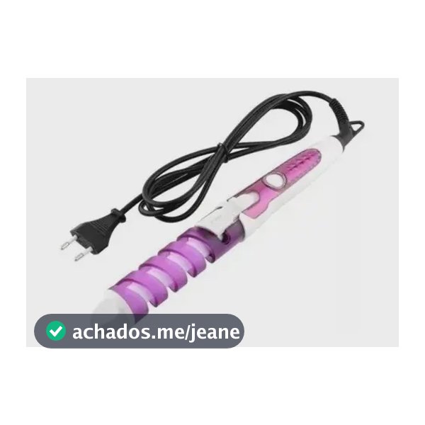 Modelador De Cachos Bivolt Espiral Cor Variado