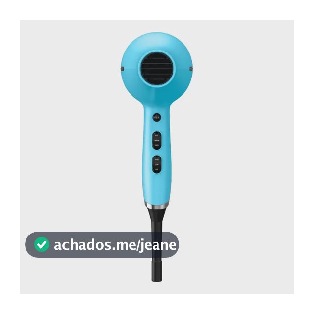 Secador De Cabelo Conair Infusão Hialurônica 1875w 127v Azul Azul 127v