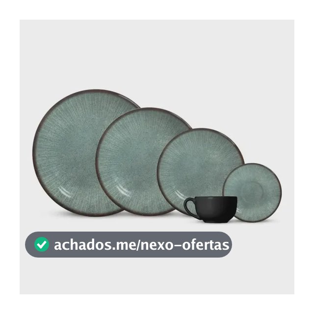 Aparelho de Jantar 20 Peças Síria Com Xicaras Coup Alleanza