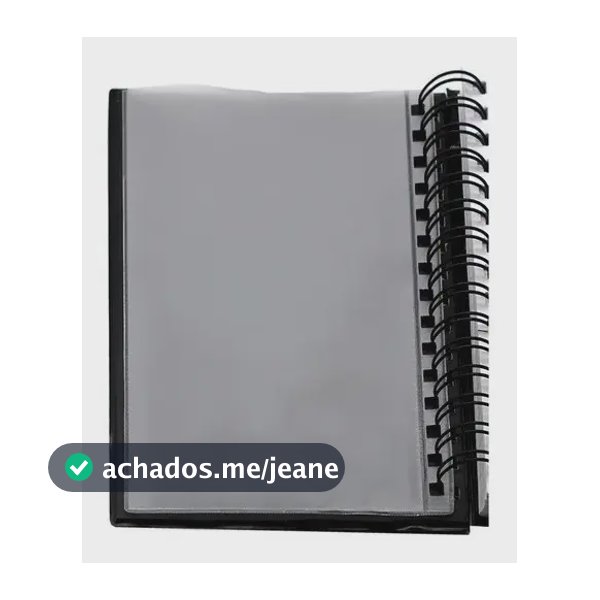 Envelope Canguru Transparente 21x15 Agenda Caderno - 100 Un