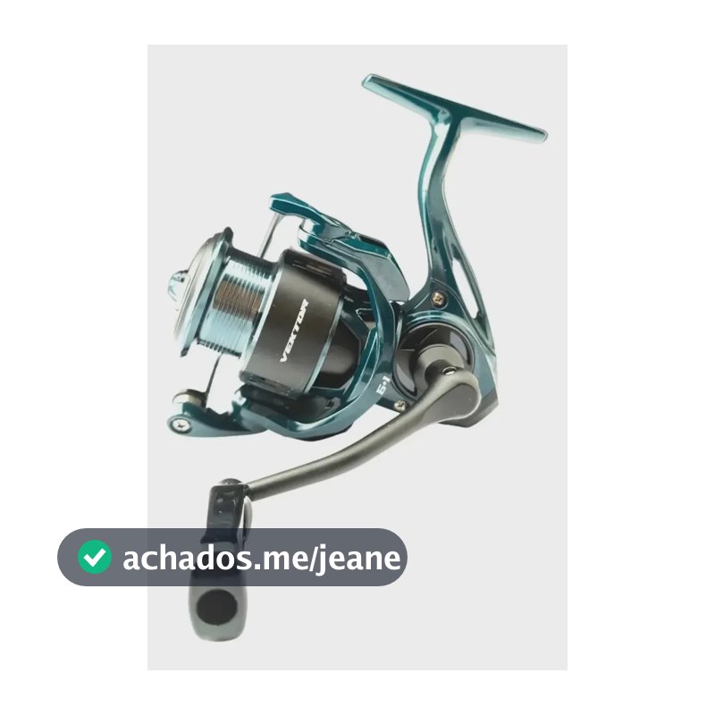 Molinete Saint Vektor 2000 Rec. 5.2:1 Drag 4 Kg 7 Rol. Azul  Azul Metálico Direito/esquerdo