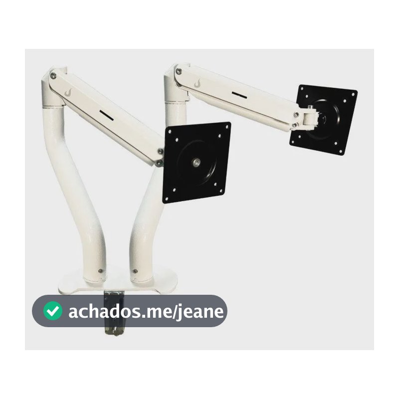 Suporte Mesa Articulado Rm-il-02-w Para 2 Monitores 15 A 34