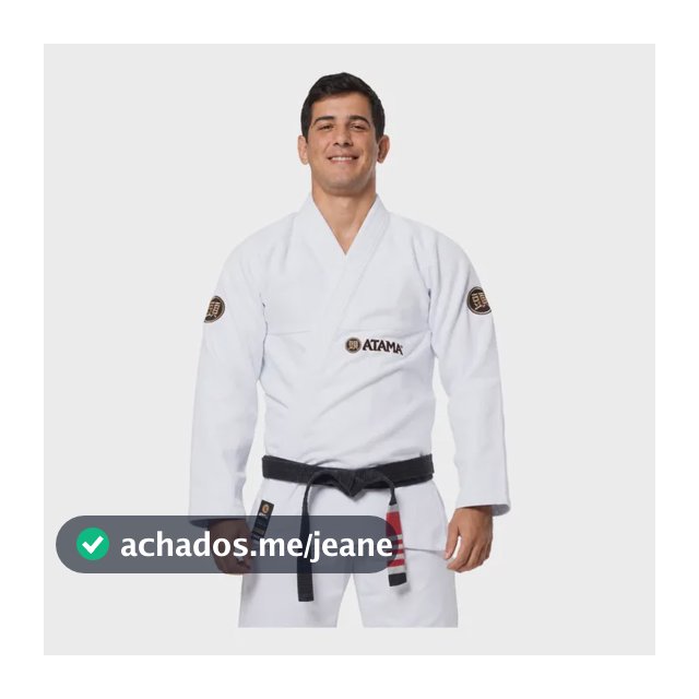 Kimono De Jiu-jitsu Atama Classic Branco Do A0 Ao A4