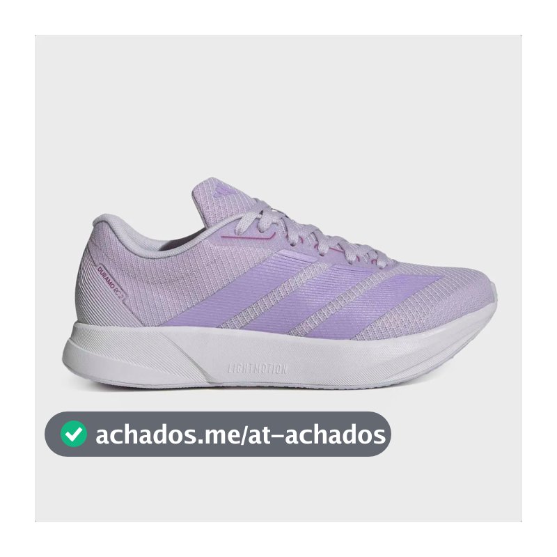 Tênis adidas Corrida Feminino Duramo Rc2 Performance Treino Lilás 37 Br