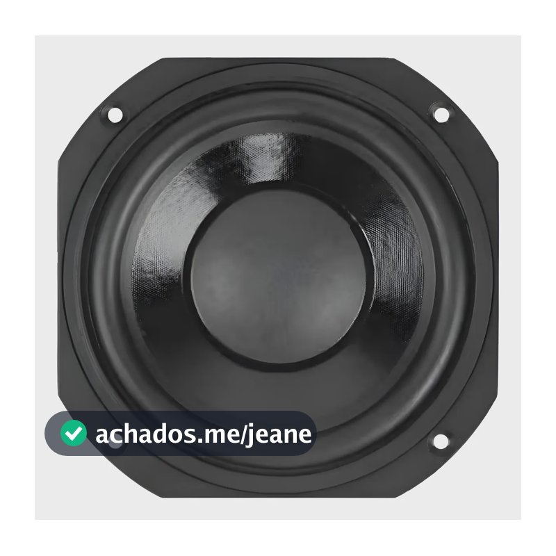 Alto Falante Woofer Triton 6mbl400 6 Pol 200w Rms 8 Ohms Preto