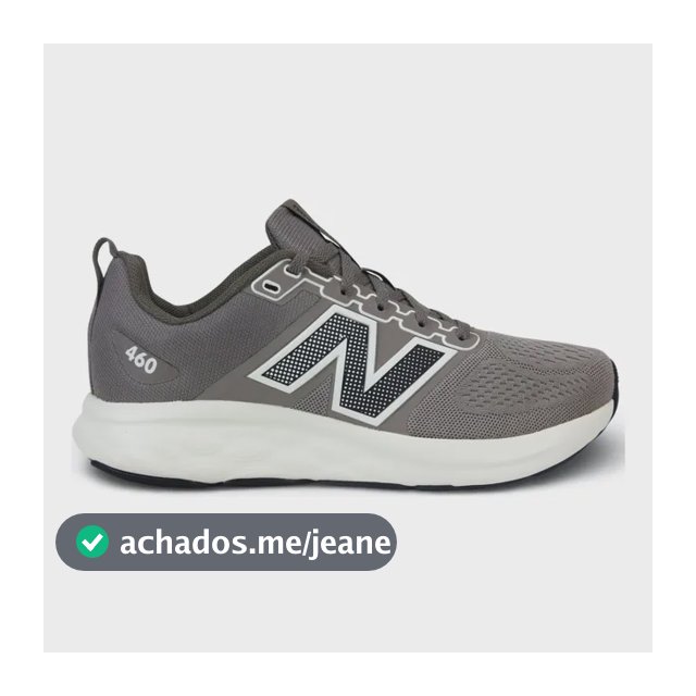 Tenis Masculino New Balance 460 V4 Original Confortavel Marrom-bege - 39