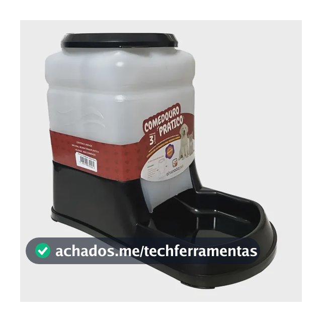 Comedouro Automático Para Cães E Gatos 3l Alvorada Pet