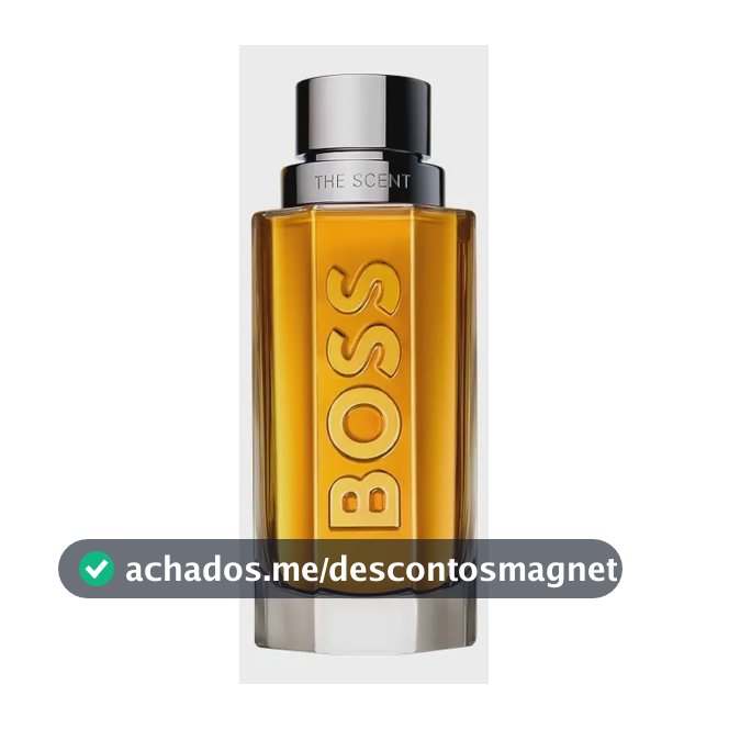 Perfume Masculino Boss The Scent Eau De Toilette Vidro Com 100ml Hugo Boss