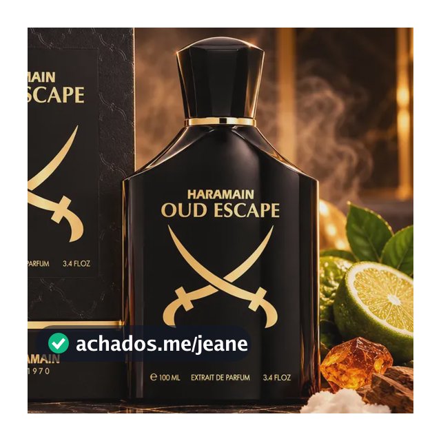Perfume Al Haramain  Oud Escape Extrait De Parfum 100 Ml