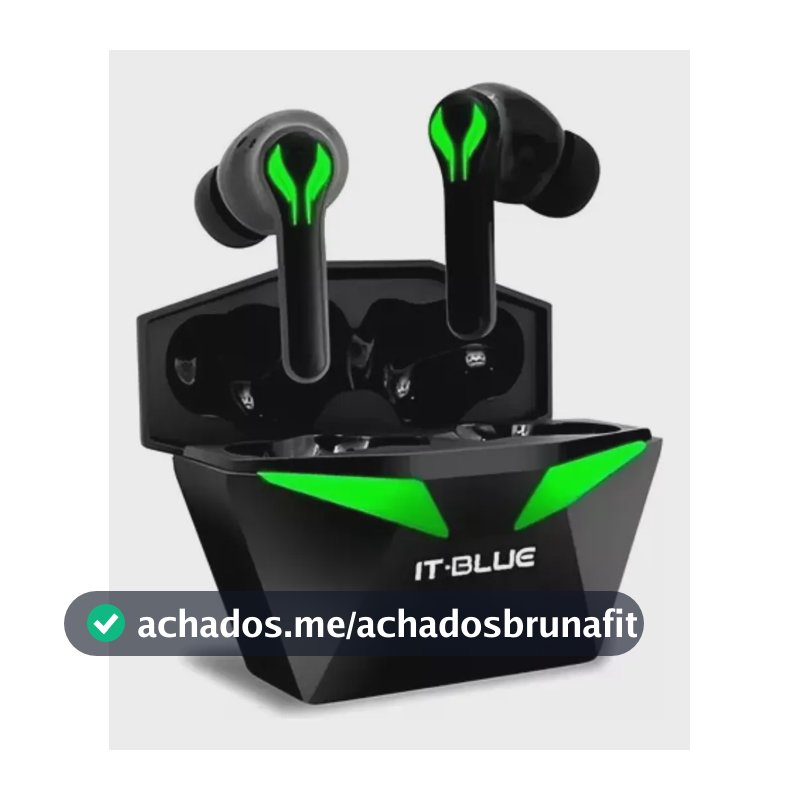 Fone De Ouvido Gamer Sem Fio - Le-2406 - It Blue