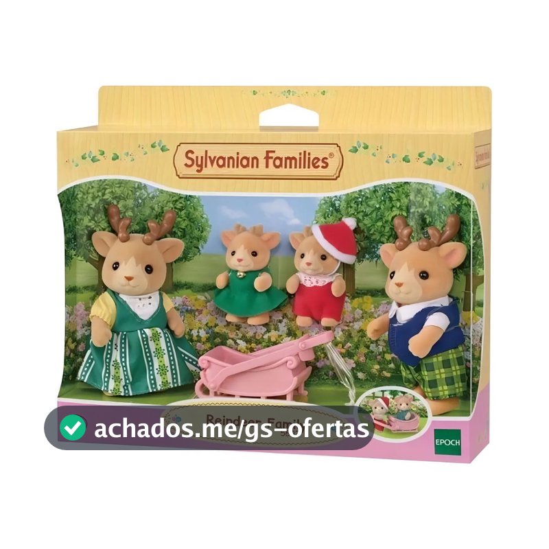 Sylvanian Families Família Das Renas - Epoch 5692
