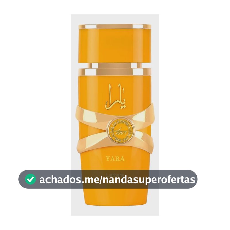 Perfume Árabe Yara Tous Lattafa Feminino EDP 100ML