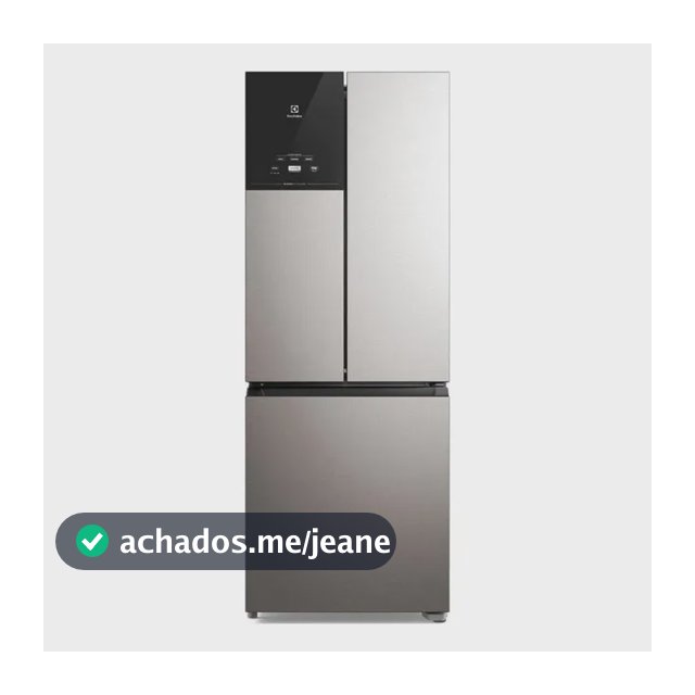 Geladeira Electrolux Im7s 480l Inox Look French Door Inox Look 220v