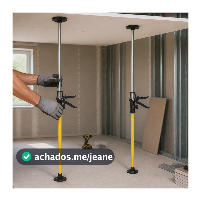Kit com 2 Suportes Telescópicos Inclináveis CHEF D de 50 cm a 1,15 m para Móveis