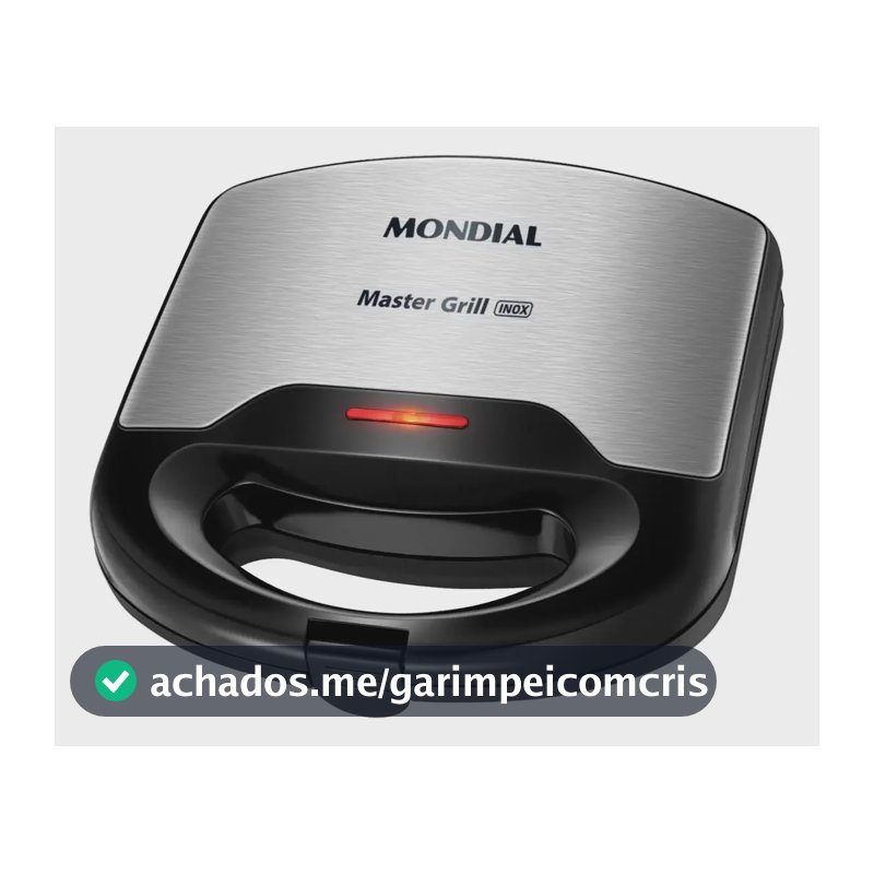 Sanduicheira Master Grill 750W S-20 Mondial