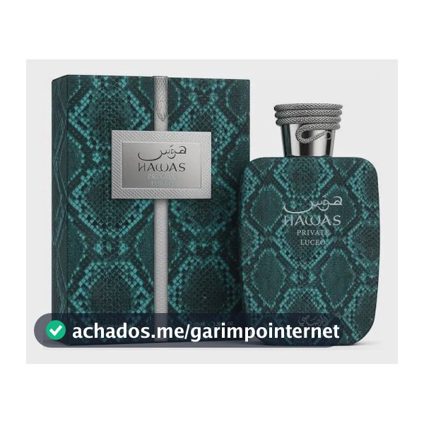 Perfume Rasasi Hawas Private Luceo Edp 100ml Lançamento
