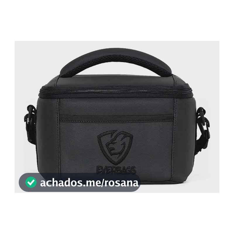Bolsa Térmica Porta Marmita Everbags Fit, para Refeição de 7 Litros e Unissex