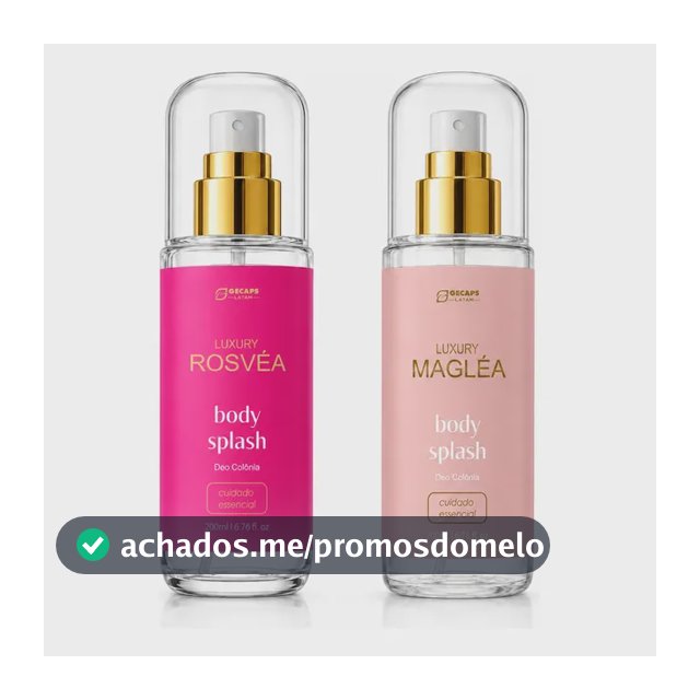 Kit Body Splash Magléa E Rosvéa Luxury | Fragrâncias