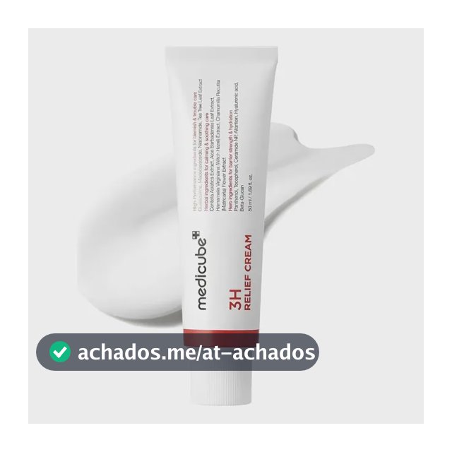Creme Facial Medicube 3h Relief - 50ml Sensível Dia/noite