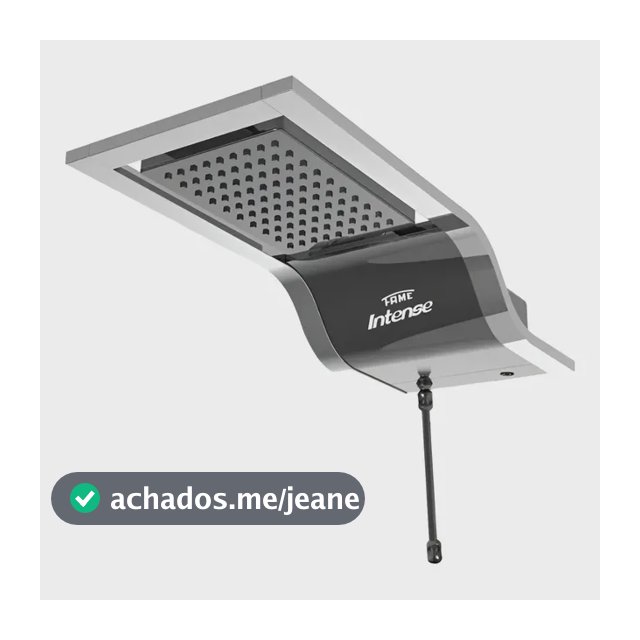 Chuveiro Ducha Eletrônica Intense Fame 7800w Super Potente Preta 220 v