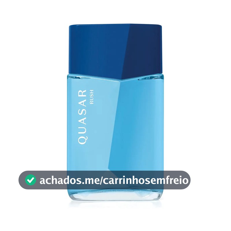 Boticário Quasar Rush Colônia Fougère 100ml