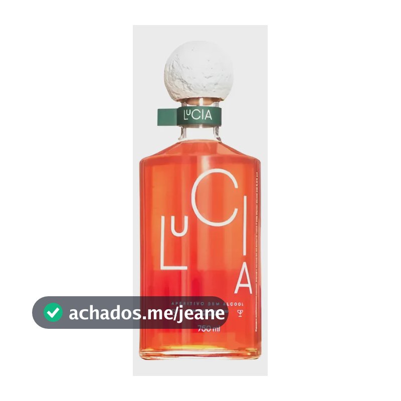 Drink Lucia 750 ml Unidade - Aparetivio não Alcoólico.