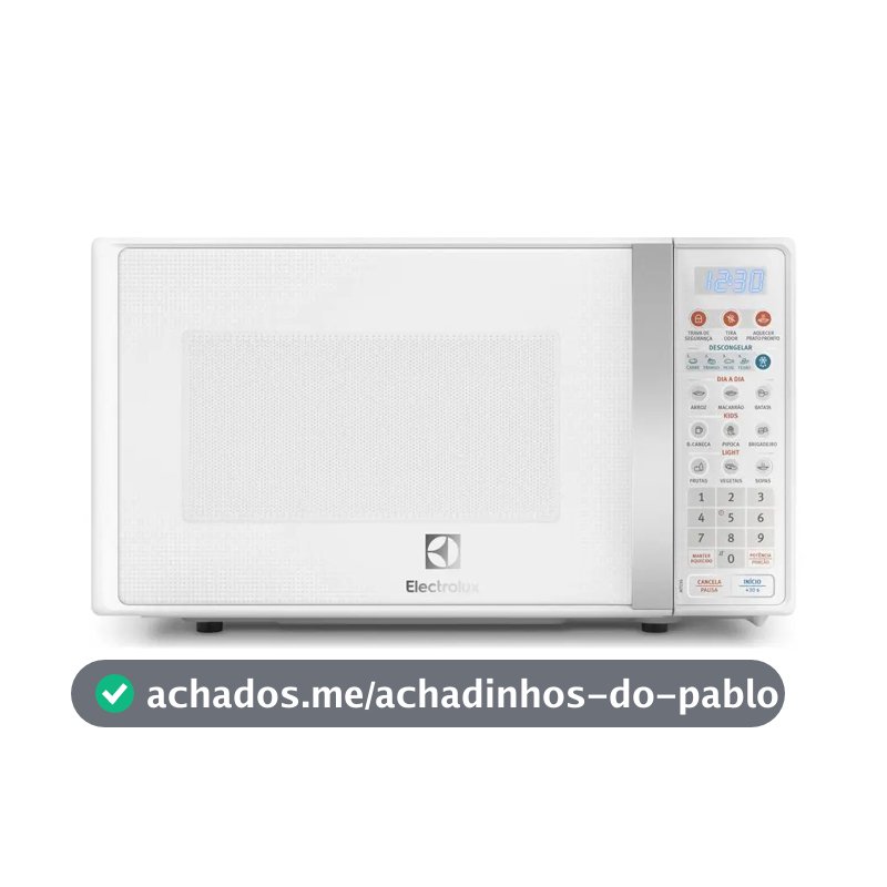 Micro-ondas Electrolux 20l Branco MTO30