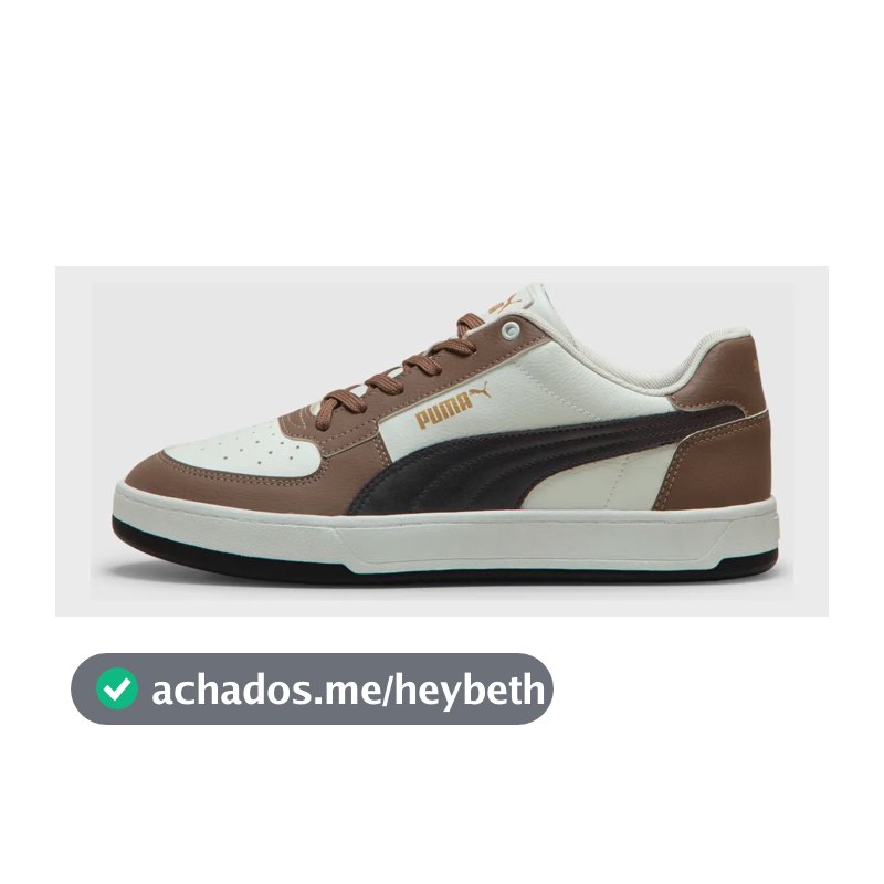 Tênis Masculino Caven 2.0 Puma Totally Taupe Lisa 39 Br