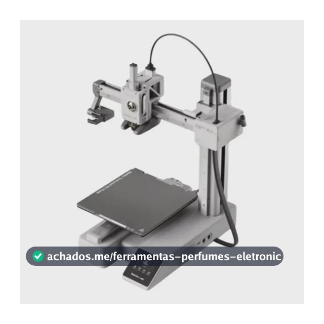 Impressora 3D Bambu Lab A1 Mini cor cinza Sem AMS