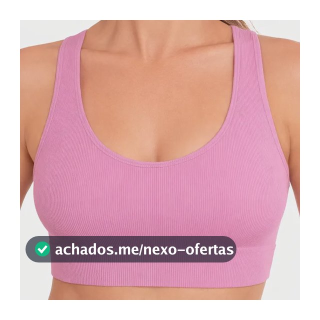 Top Selene Alta Sustentação Sem Costura Fitness Academia