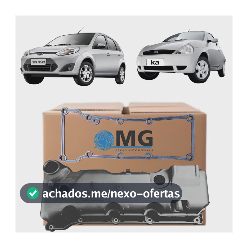 Tampa Comando Válvulas Ka Fiesta Ecosport Zetec Rocam C/furo