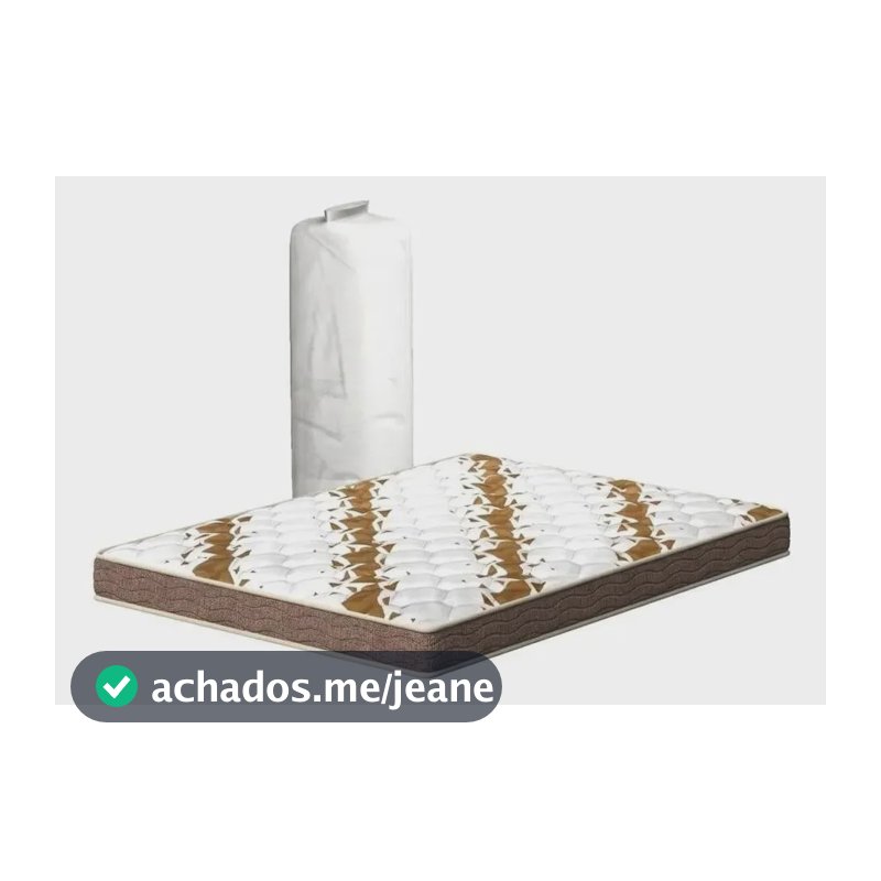 Colchão Casal D33 A Vácuo 138x188 Boa Forma
