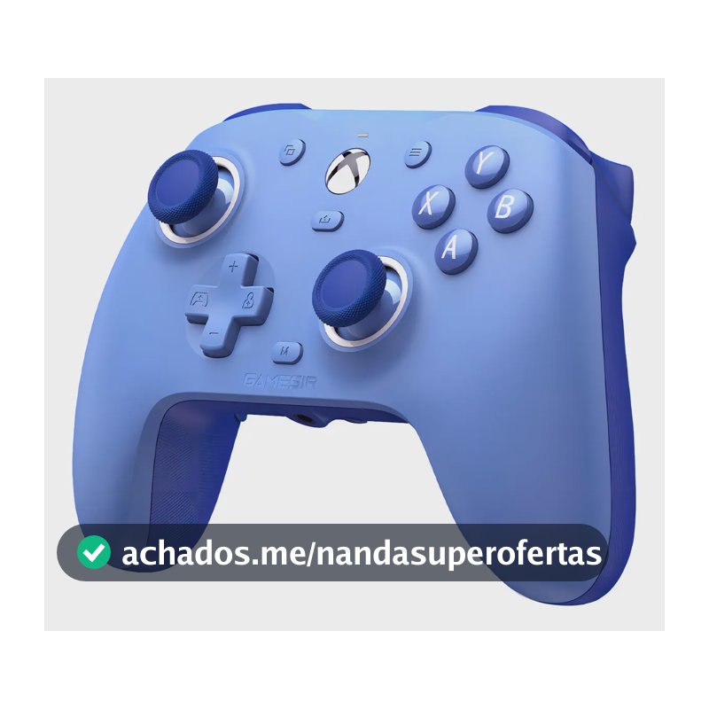 Controle Gamesir G7 Se Com Fio Para Xbox One Series S X Pc Hall Effect Botões Mecânicos Cor Azul