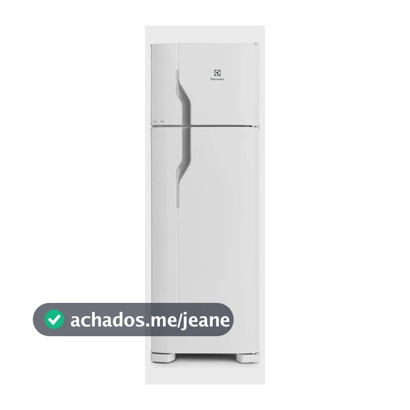 Geladeira Electrolux DC35A Cycle Defrost 260L Super Freezer Duplex Branca