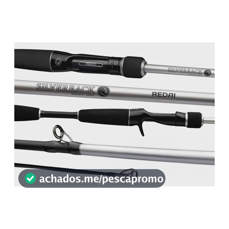 Vara Para Carretilha Silverback 5'8 1,74mts 6-12lbs Sbs1258 1 Parte - Redai
