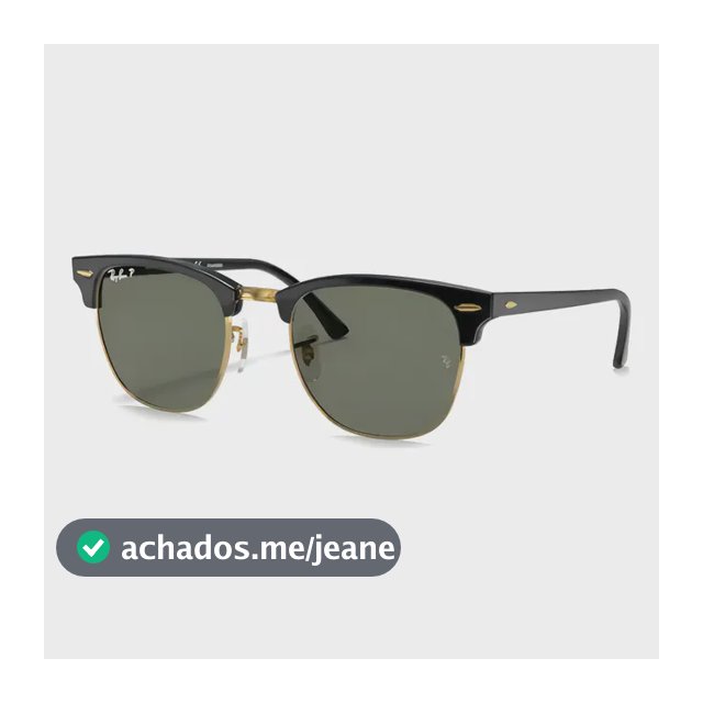 Óculos De Sol Rb3016 Preto 51-21 Ray-ban