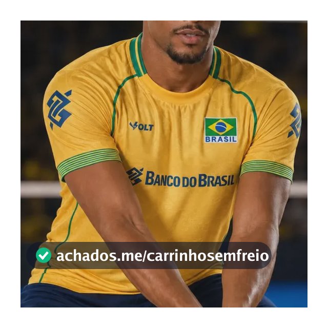 Camisa Vôlei Brasil Camiseta Masculina Cbv 2026 Volt