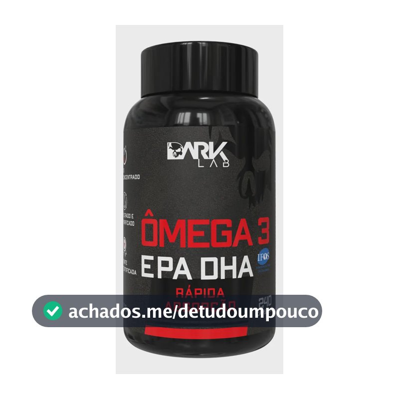 Ômega 3 Epa Dha 240 Cápsulas Dark Lab