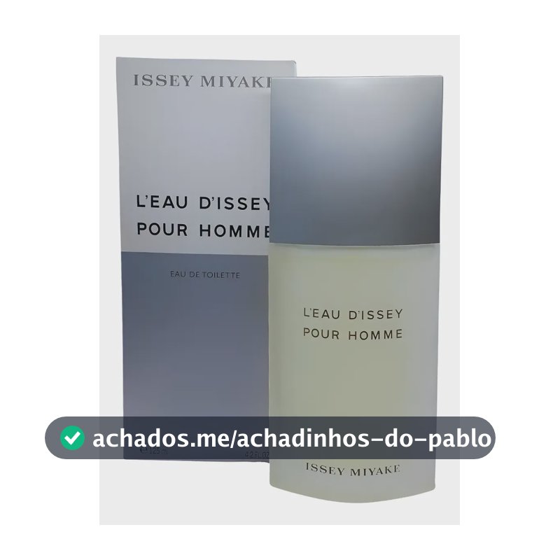 Perfume Issey Miyake L'eau D'issey Masculino Edt - 125ml