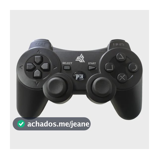 Controle Ps3 Bluetooth Sem Fio Knup Kp-gm006 Preto