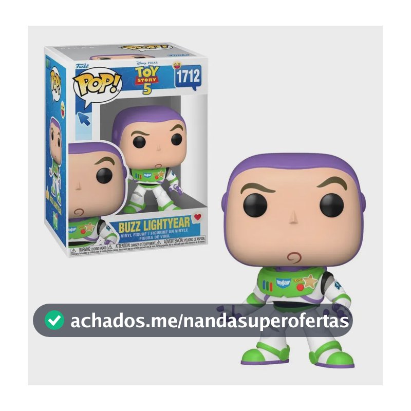 Boneco Funko Pop! Disney Toy Story 5 - Buzz Lightyear