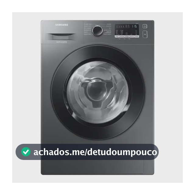 Lava E Seca Samsung Wd11m Com Digital Inverter Inox 11kg Cor Inox look