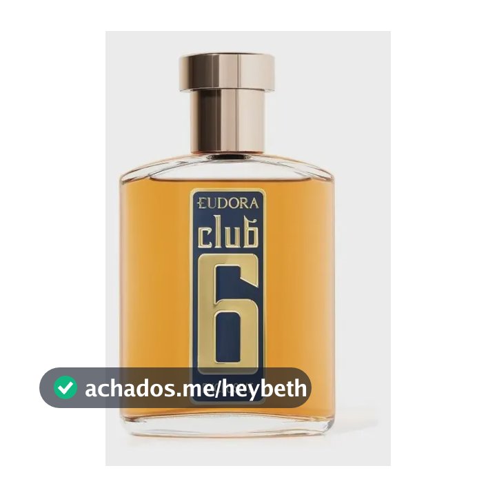Perfume Masculino Eudora Club 6 Exclusive 95 mL