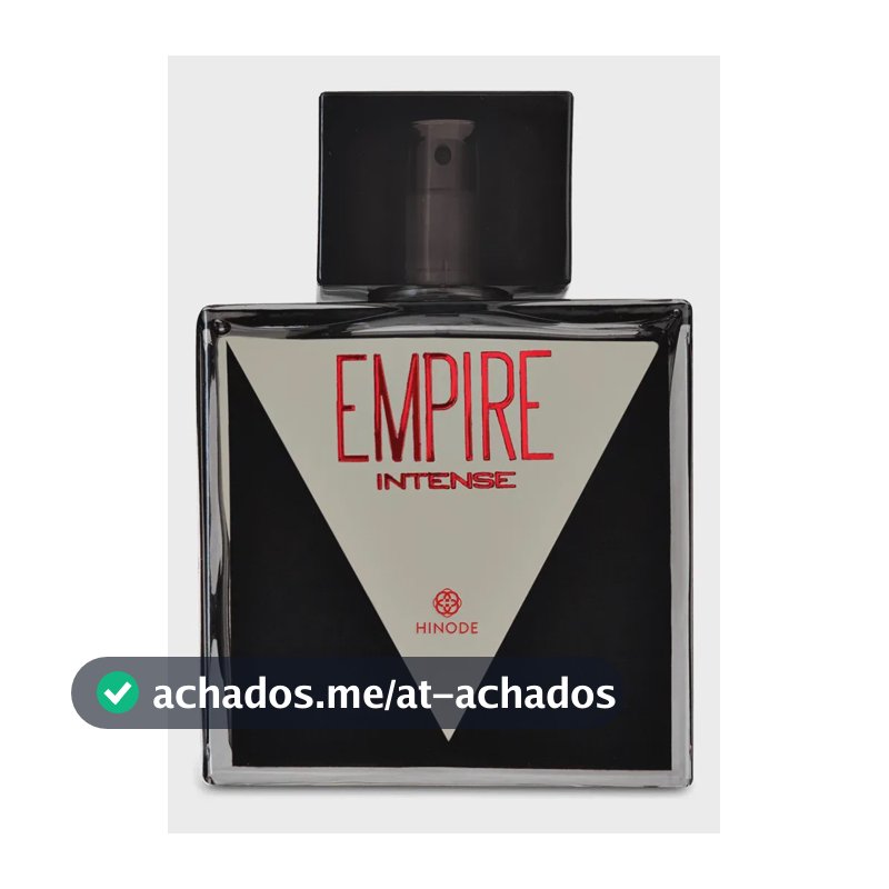 Perfume Masculino Empire Intense Hinode Deo Colônia 100ml