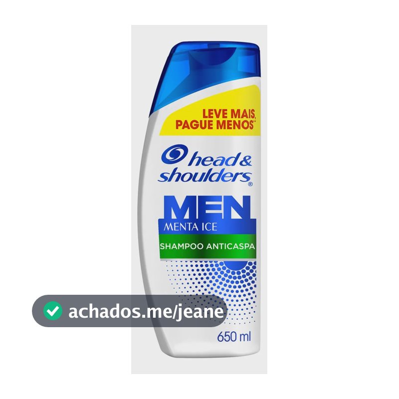 Shampoo Anticaspa Head & Shoulders Menta Ice 650 ml