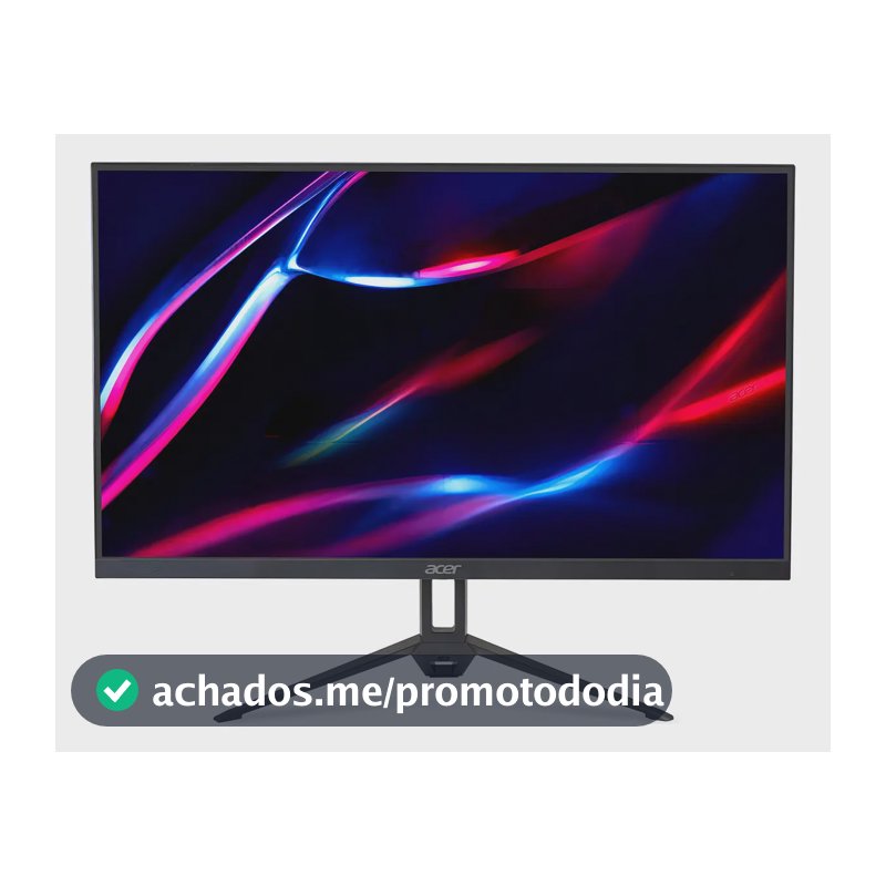 Monitor Gamer Acer Nitro KG243Y P1bip 23,8″ | Full HD • 144Hz • 1ms VRB • IPS • HDMI • DisplayPort • ZeroFrame