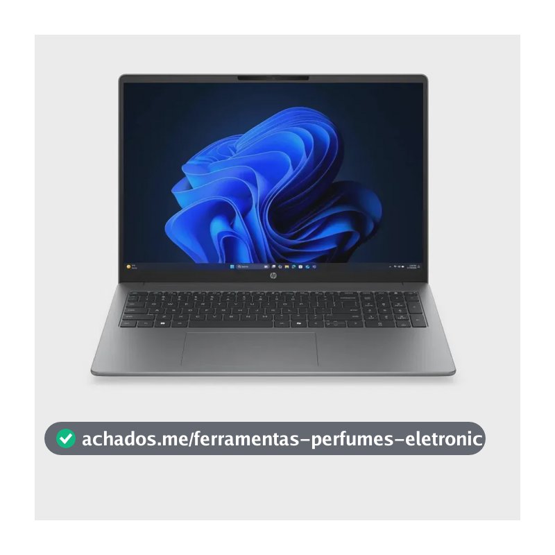 Notebook HP 200 HP 200 G2i Intel Core 3-100U 16" Intel Graphics RAM 8GB (1x8GB) DDR5 SSD 256GB PCIe4x4 Windows 11 Home SL - E30QDAT#AK4