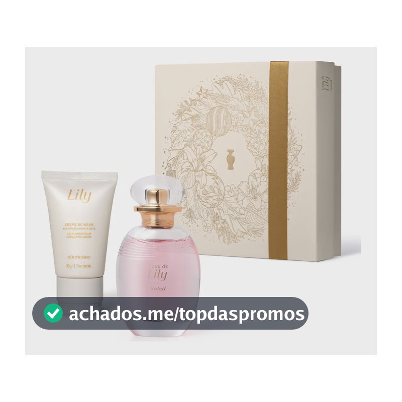 O Boticário Lily Soleil Kit Presente (2 Itens)