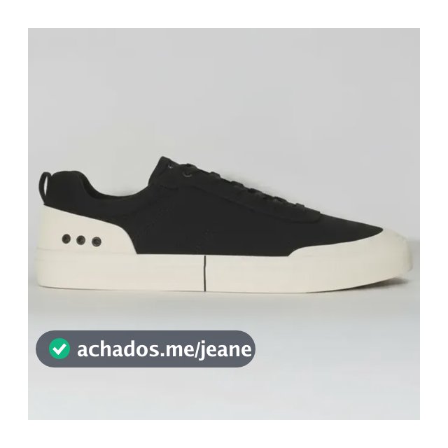 Tênis Masculino Tide Osklen Preto Liso 41 Br